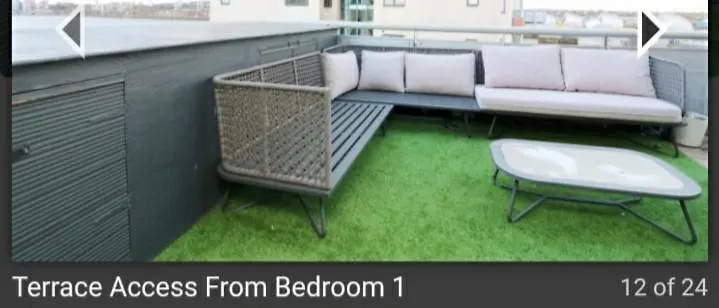Apartment 3 Bedrooms 2 Baths, Overlooking The River Near Excel, O2, City Airport - Sleeps Up To 6 London